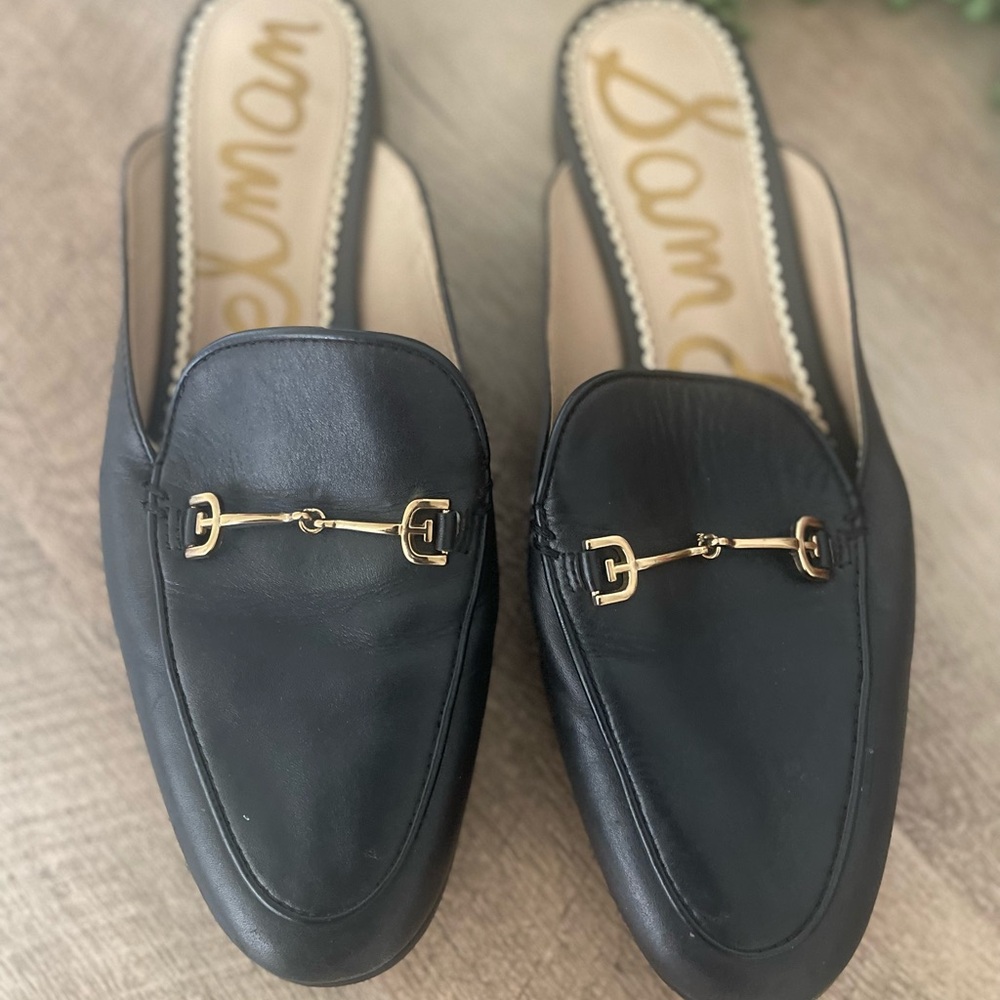 Sam Edelman Linnie Black Mules - Picture 3 of 9
